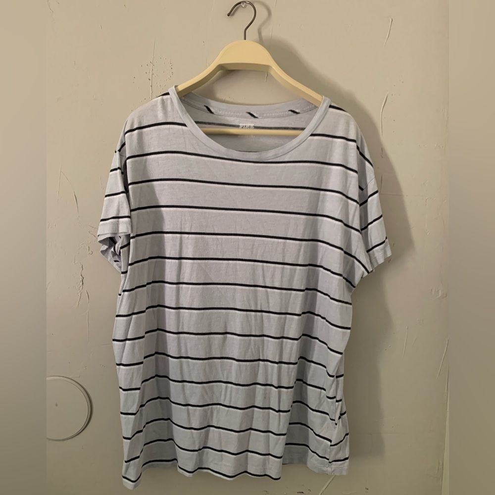 VS Pink Striped T-Shirt